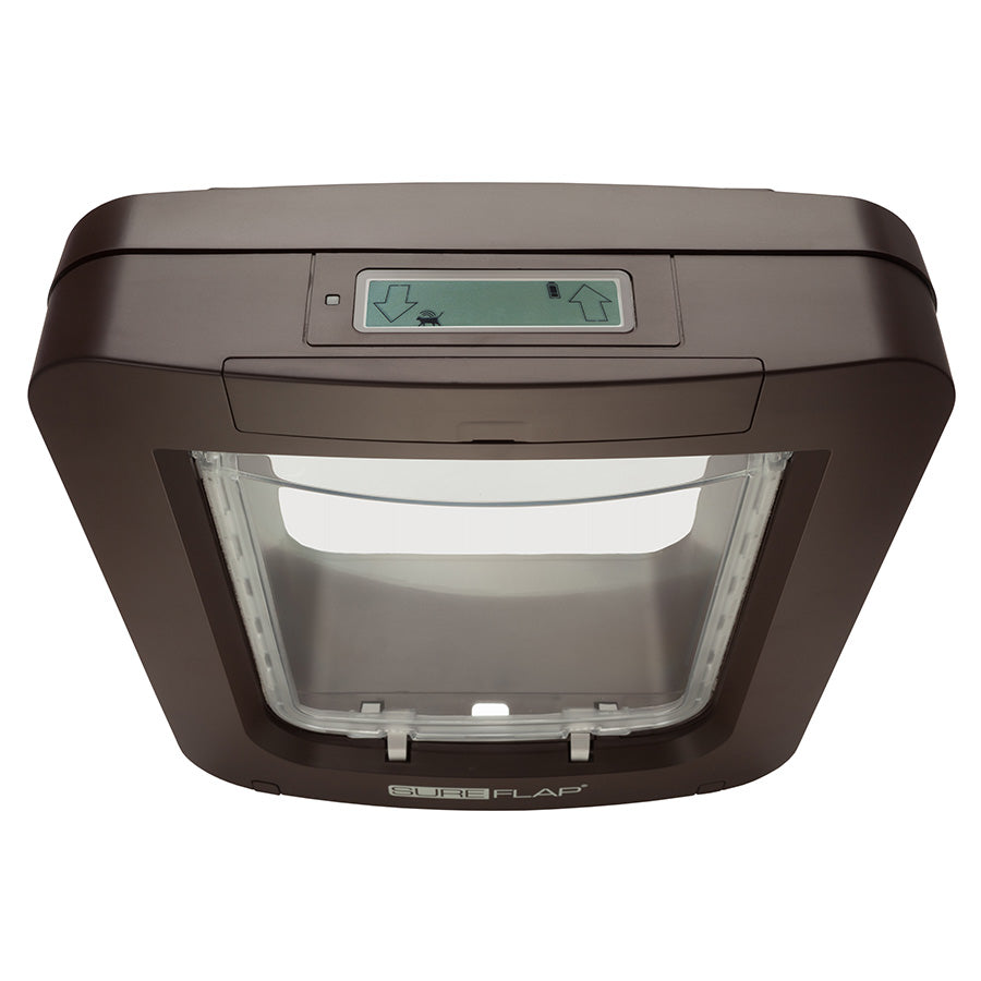 SureFlap Microchip Pet Door for Cats & Small Dogs – Brown