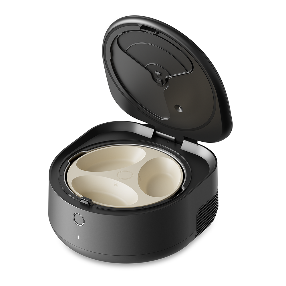 Polar Smart Wet Food Feeder for Pets  Automatic Portion Control Feeding Bowl